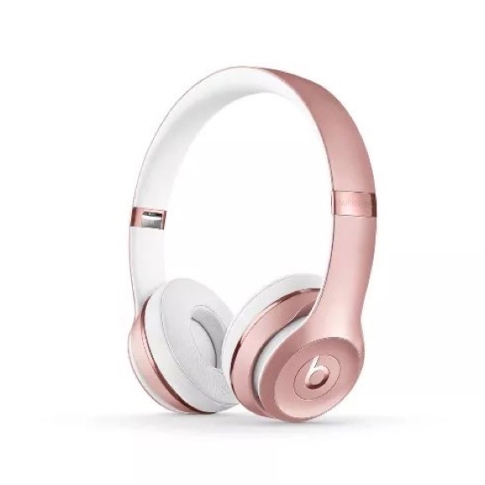 Beats Solo 3 Rose Gold Bluetooth Wireless On-Ear Headphones